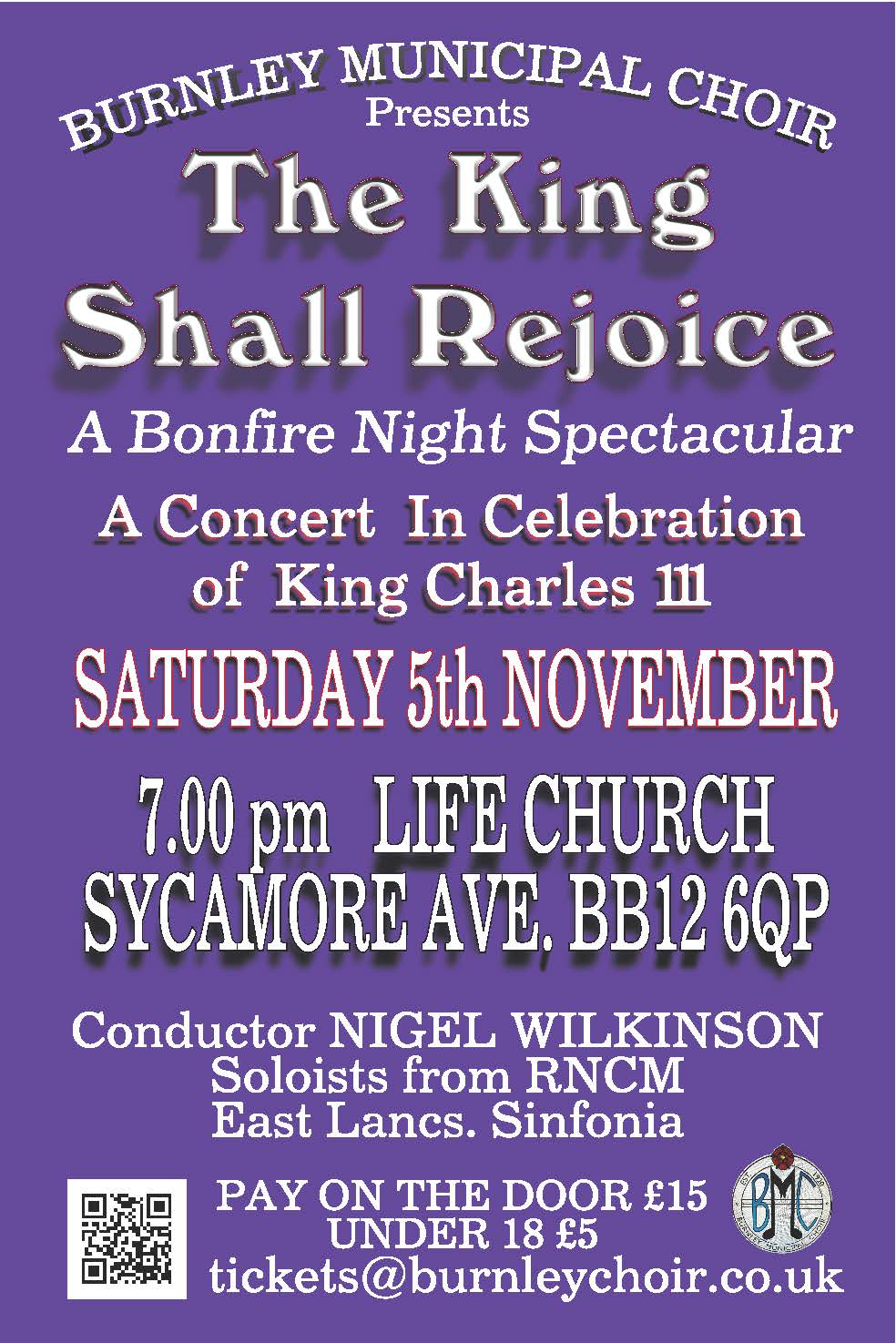 Concert: The King Shall Rejoice!